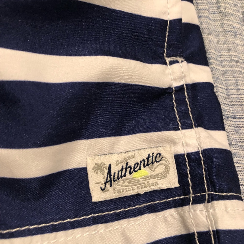 Striped Baby Boys Bathing Suit - Picture 3 of 4